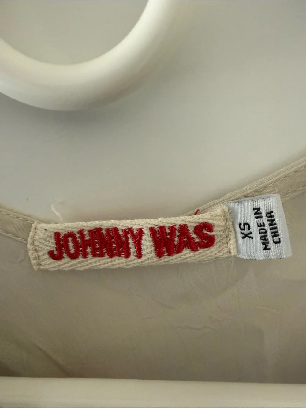 Johnny Was Dianne Top in Shell size XS - Picture 3 of 5